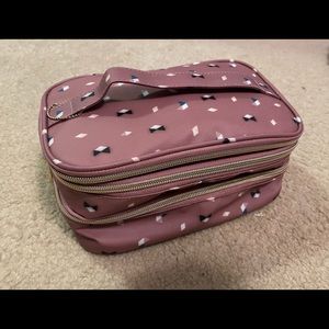 Pink & purple cosmetic case
